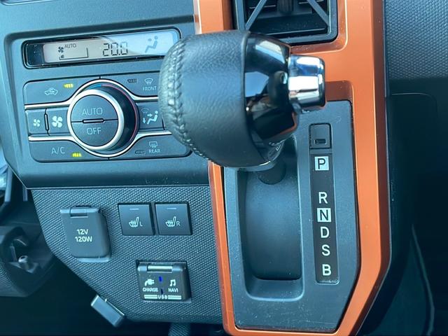 タフト 純正ナビ スカイルーフ Bカメラ ドラレコ 横滑り防止 盗難防止装置 アイドリングストップ コーナーセンサー 前席シートヒーター 電動Pブレーキ ブレーキホールド ルーフレール LEDヘッドライト(19枚目)