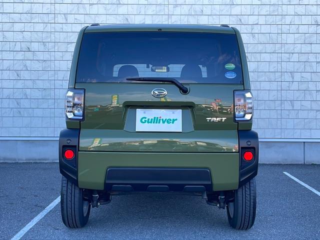 タフト 純正ナビ スカイルーフ Bカメラ ドラレコ 横滑り防止 盗難防止装置 アイドリングストップ コーナーセンサー 前席シートヒーター 電動Pブレーキ ブレーキホールド ルーフレール LEDヘッドライト(38枚目)