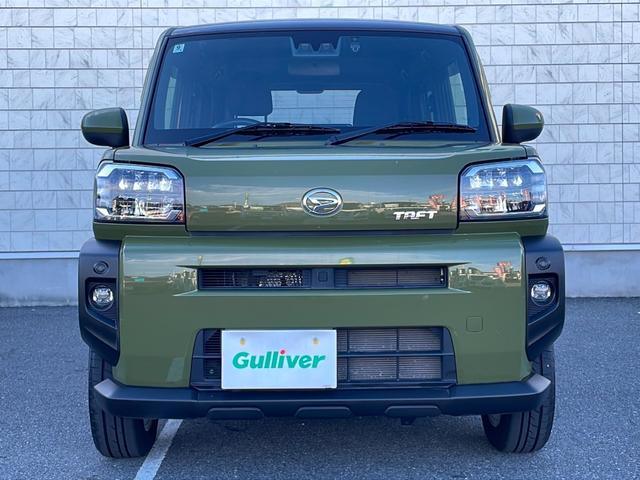 タフト 純正ナビ スカイルーフ Bカメラ ドラレコ 横滑り防止 盗難防止装置 アイドリングストップ コーナーセンサー 前席シートヒーター 電動Pブレーキ ブレーキホールド ルーフレール LEDヘッドライト(42枚目)