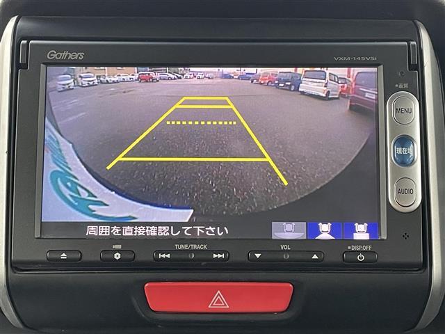 N-BOX G SSパッケージ 純正ナビ/CD/DVD/SD/ワンセグTV/ステアリングリモコン/両側パワースライドドア/バックカメラ/ドアバイザー/電動格納ミラー/純正フロアマット(3枚目)