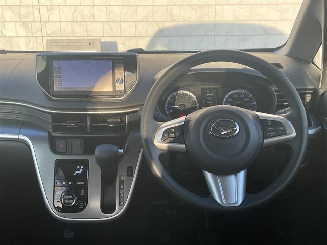 ムーヴ カスタム　Ｘ　ハイパーＳＡＩＩ　純正ナビ／ＣＤ／ＤＶＤ／ＳＤ／ＢＴ／ＦＭ／ＡＭ／フルセグＴＶ／バックカメラ／オートライト／コーナーセンサー／アイドリングストップ／衝突軽減ブレ―キ／ドアバイザー／純正フロアマット（17枚目）