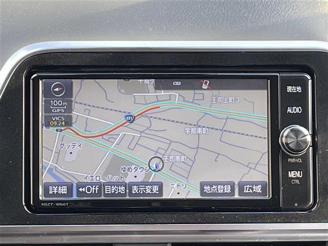 シエンタ ハイブリッドG クエロ 純正ナビ/CD/SD/BT/AM/FM/ETC/フルセグTV/衝突軽減ブレーキ/両側パワースライドドア/オートライトバックカメラ/レーンアシスト/オートマチックハイビーム/電動格納ミラー(5枚目)