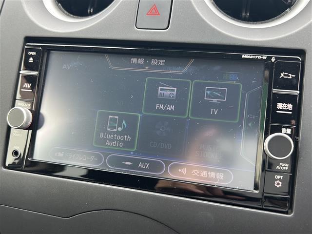 ノート X 純正SDナビ フルセグTV DVD/CD/Bluetooth ETC バックカメラ 前後ドラレコ エマージェンシーブレーキ レーンキープアシスト 純正アルミホイール スマートキー(2枚目)