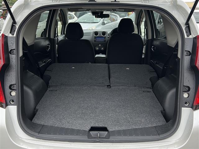 ノート X 純正SDナビ フルセグTV DVD/CD/Bluetooth ETC バックカメラ 前後ドラレコ エマージェンシーブレーキ レーンキープアシスト 純正アルミホイール スマートキー(37枚目)