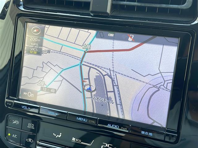 プリウス Ｓツーリングセレクション　社外エアロ　純正９インチナビ　フルセグＴＶ　Ｂｌｕｅｔｏｏｔｈ／ＣＤ／ＤＶＤ　バックカメラ　ＥＴＣ　レーダークルーズコントロール　プリクラッシュセーフティ　レーンキープアシスト　シートヒーター（2枚目）