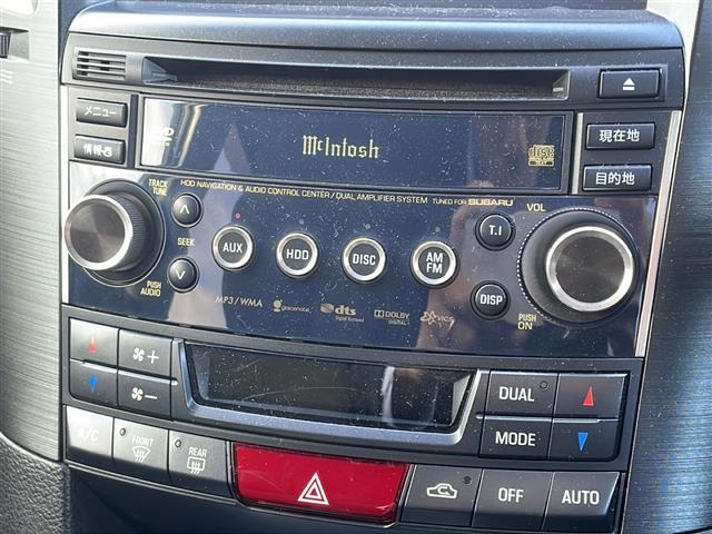 レガシィアウトバック 2.5iアイサイト Sパッケージ マッキントッシュ 純正HDDナビゲーションCD DVD フルセグTV Bluetooth バックカメラ ETC アイサイト クルーズコントロール パドルシフト ハーフレザー調シート パワーシート(7枚目)