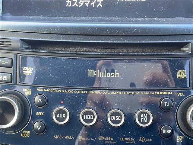 レガシィアウトバック 2.5iアイサイト Sパッケージ マッキントッシュ 純正HDDナビゲーションCD DVD フルセグTV Bluetooth バックカメラ ETC アイサイト クルーズコントロール パドルシフト ハーフレザー調シート パワーシート(8枚目)