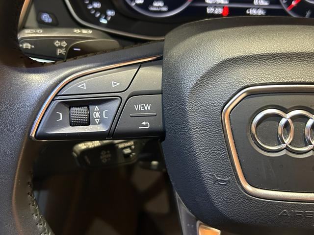 Ｑ５ ４０ＴＤＩクワトロ　スポーツ　ラグジュアリーＰＫＧ　アシスタンスＰＫＧ　マトリクスＬＥＤヘッドライトＰＫＧ　パーシャルレザー　シートヒーター　バーチャルコックピット　純正メモリナビ　フルセグＴＶ　３６０°カメラ　禁煙車（8枚目）