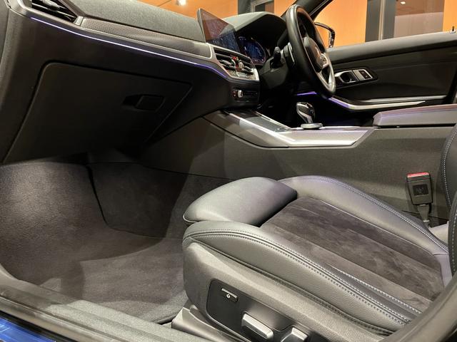 ３シリーズ ３２０ｄ　ｘＤｒｉｖｅツーリング　Ｍスポーツ　コンフォートＰＫＧ　パーキングアシストプラス　ＯＰ１９インチＡＷ　Ｍパフォーマンスフロントスポイラー　ハーフレザーシート　シートヒーター　ＨｉＦｉスピーカー　３６０°カメラ　禁煙車（28枚目）