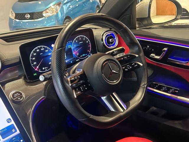 Cクラス C200 4Mアバンギャルド AMGラインパッケージ レザーエクスクルーシブPKG 赤黒コンビレザーシート シートヒーター ベーシックPKG レーダーセーフティPKG 360°カメラ DIGITALライト アダプティブハイビームアシスト 禁煙車(7枚目)