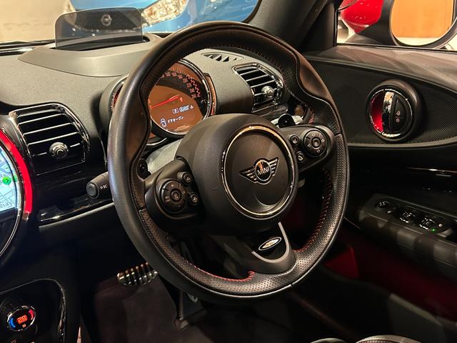 MINI JCWクラブマンGPインスパイアードエディション 世界299台限定車(シリアルナンバー126) 専用シルバールーフ&チリレッドミラーキャップ 専用サイドストライプ 専用リアストライプ ピアノブラックエクステリア ACC ヘッドアップディスプレイ(7枚目)