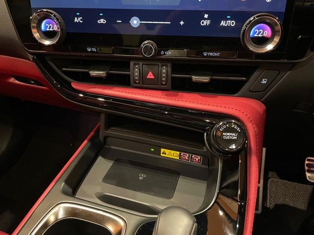 NX NX350 Fスポーツ ワンオーナー パノラマルーフ マークレビンソンプレミアムサウンド 三眼フルLEDヘッドランプ TRDフロントスポイラー RS-Rダウンサス オレンジブレーキキャリパー 純正ドラレコ 置くだけ充電(19枚目)