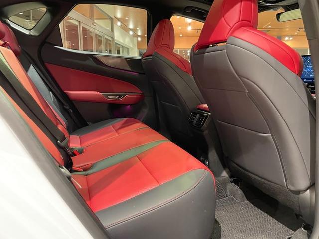 NX NX350 Fスポーツ ワンオーナー パノラマルーフ マークレビンソンプレミアムサウンド 三眼フルLEDヘッドランプ TRDフロントスポイラー RS-Rダウンサス オレンジブレーキキャリパー 純正ドラレコ 置くだけ充電(35枚目)