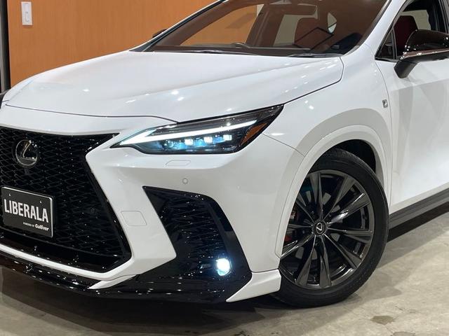 NX NX350 Fスポーツ ワンオーナー パノラマルーフ マークレビンソンプレミアムサウンド 三眼フルLEDヘッドランプ TRDフロントスポイラー RS-Rダウンサス オレンジブレーキキャリパー 純正ドラレコ 置くだけ充電(40枚目)