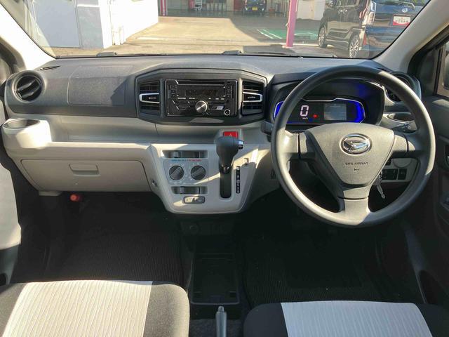 ミライース Ｘ　ＳＡＩＩＩ　ＬＥＤヘッドライト標準装備！！　保証　新車保証・まごころ保証　１年間・走行距離無制限付き・　走行距離２，２６２ｋｍ　ＣＤチューナー　ＬＥＤヘッドライト　前後コーナーセンサー　マニュアルエアコン　パワーウィンドウ　電動格納ドアミラー（10枚目）