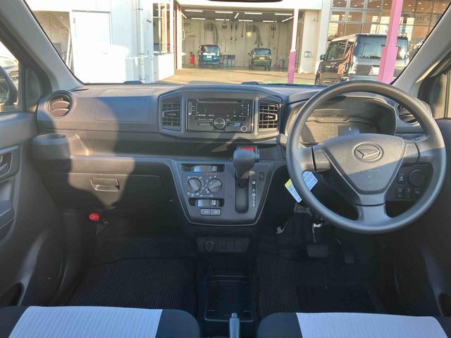 ミライース Ｌ　ＳＡＩＩＩ　前後コーナーセンサー標準装備！！　保証　新車保証・まごころ保証１年間・走行距離無制限付・走行距離２１０４ｋｍ　ＣＤチューナー　前後コーナーセンサー　マニュアルエアコン　パワーウィンドウ　オートライト　アイドルストップ　オートハイビーム（8枚目）