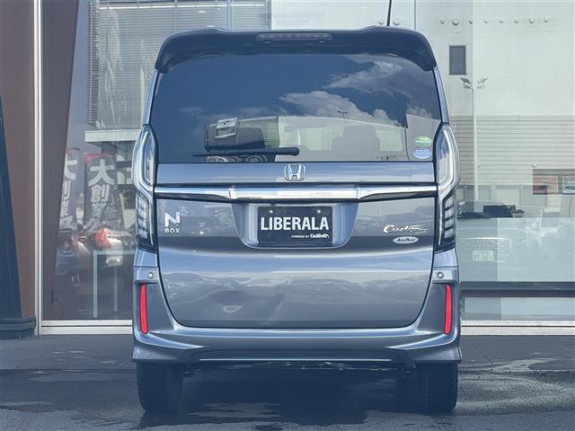 Ｎ－ＢＯＸカスタム Ｇ・Ｌターボホンダセンシング　純正ナビ　バックカメラ　Ｂｌｕｅｔｏｏｔｈオーディオ　フルセグＴＶ　両側パワスラ　ビルトインＥＴＣ　ＬＥＤヘッドライト　ハーフレザー　前席シートヒーター　追従型クルコン　後コーナーセンサー　レーンキー（37枚目）