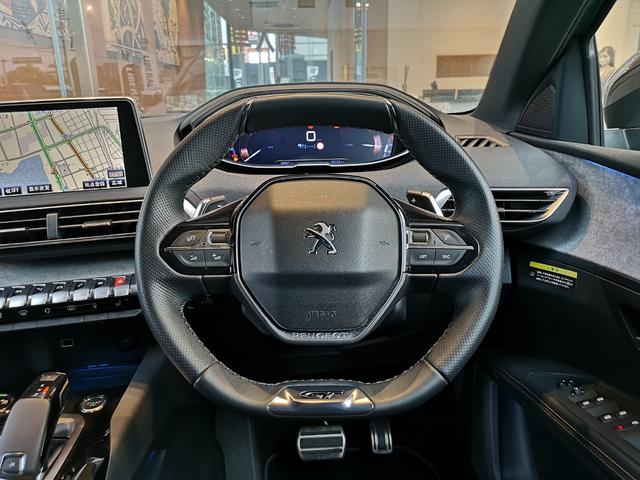すべての ヤフオク! - 新同 プジョー 5008 純正 革 ステアリング ハン
