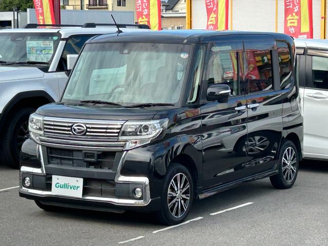 タント カスタムＸ　トップエディションＳＡＩＩ　パナソニックＳＤナビ　ＣＤ　ＤＶＤ　ＳＤ　フルセグ　バックカメラ　片側パワースライドドア　横滑り防止装置　衝突軽減ブレーキ　アイドリングストップ　純正アルミホイール　純正フロアマット　ＬＥＤライト（35枚目）