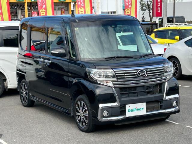 タント カスタムＸ　トップエディションＳＡＩＩ　パナソニックＳＤナビ　ＣＤ　ＤＶＤ　ＳＤ　フルセグ　バックカメラ　片側パワースライドドア　横滑り防止装置　衝突軽減ブレーキ　アイドリングストップ　純正アルミホイール　純正フロアマット　ＬＥＤライト（41枚目）