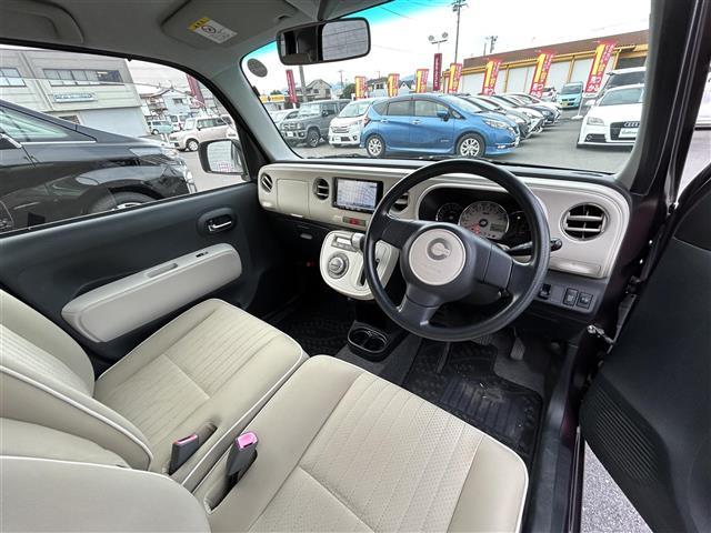 ミラココア ココアプラスX ルーフレール クラリオンSDナビ CD DVD フルセグ バックカメラ 電動格納ミラー ウインカーミラー スマートキー アイドリングストップ フォグランプ パワーステアリング パワーウインドウ ABS(18枚目)