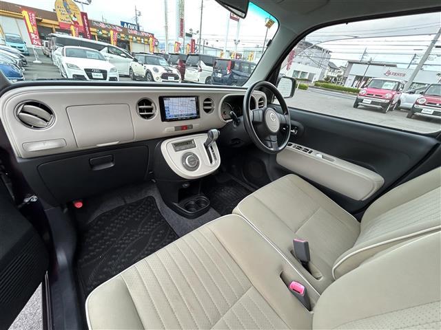 ミラココア ココアプラスX ルーフレール クラリオンSDナビ CD DVD フルセグ バックカメラ 電動格納ミラー ウインカーミラー スマートキー アイドリングストップ フォグランプ パワーステアリング パワーウインドウ ABS(20枚目)