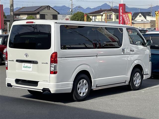 レジアスエースバン スーパーＧＬ　ダークプライムＩＩ　４ＷＤ　ＴＲＤエアロ（Ｆ／Ｓ／Ｒ）　アルパイン１１型ナビ　ＣＤ　ＤＶＤ　ＢＴ　フルセグ　バックカメラ　ステアリングスイッチ　両側パワースライドドア　ビルトインＥＴＣ　ＡＣ１００Ｖ電源　スマートキー×２（38枚目）