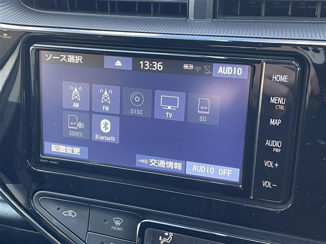 アクア Ｓスタイルブラック　ワンオーナー　純正ナビ　ＣＤ　ＤＶＤ　ＳＤ　Ｂｌｕｅｔｏｏｔｈ　フルセグ　バックカメラ　ビルトインＥＴＣ　ドライブレコーダー　ステアリングリモコン　横滑り防止装置　衝突軽減ブレーキ　レーンアシスト（8枚目）