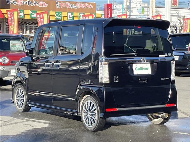 Ｎ－ＢＯＸカスタム Ｇ・ターボパッケージ　ターボ　純正メモリナビ　ＣＤ　ＤＶＤ　ＢＴ　フルセグ　両側パワースライドドア　バックカメラ　ＥＴＣ　クルーズコントロール　パドルシフト　無限グリル　純正アルミホイール　プッシュスタート　スマートキー（37枚目）