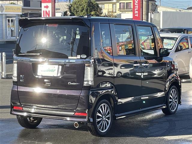 Ｎ－ＢＯＸカスタム Ｇ・ターボパッケージ　ターボ　純正メモリナビ　ＣＤ　ＤＶＤ　ＢＴ　フルセグ　両側パワースライドドア　バックカメラ　ＥＴＣ　クルーズコントロール　パドルシフト　無限グリル　純正アルミホイール　プッシュスタート　スマートキー（39枚目）