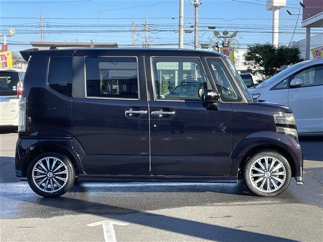 Ｎ－ＢＯＸカスタム Ｇ・ターボパッケージ　ターボ　純正メモリナビ　ＣＤ　ＤＶＤ　ＢＴ　フルセグ　両側パワースライドドア　バックカメラ　ＥＴＣ　クルーズコントロール　パドルシフト　無限グリル　純正アルミホイール　プッシュスタート　スマートキー（40枚目）