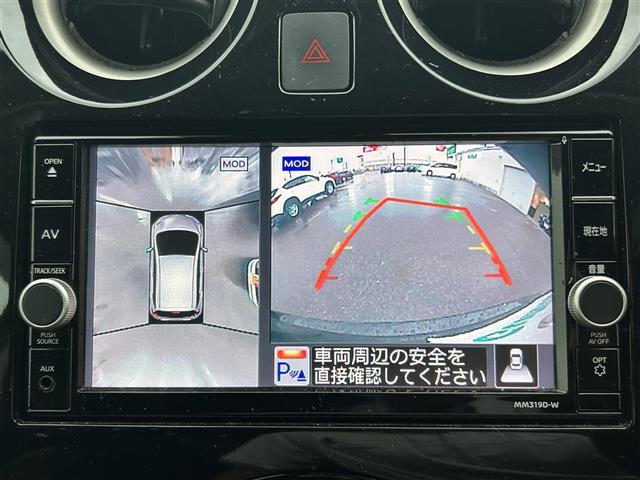 ノート ｅ－パワー　Ｘ　純正ナビ【フルセグＴＶ／ＦＭ・ＡＭ／　】全方位カメラ　衝突軽減　前後コーナーセンサー　オートライト　ステアリングスイッチ　ＥＴＣ　横滑り防止　レーンキープアシスト　スマートキー　プッシュスタート（3枚目）