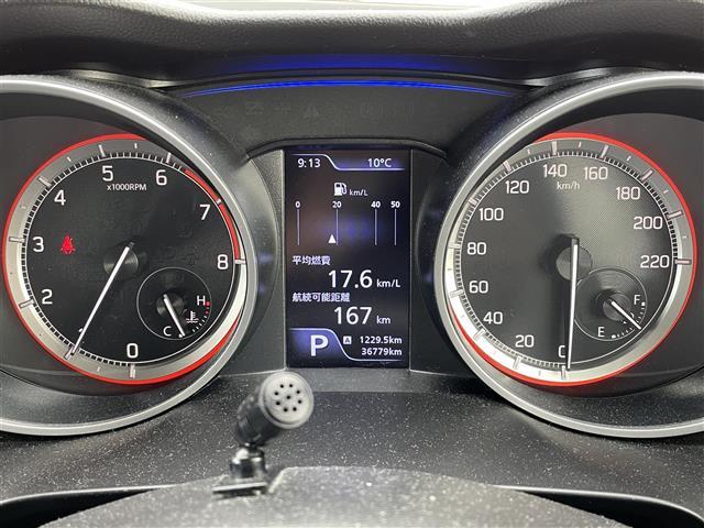 スイフト ハイブリッドRS ワンオーナー 衝突軽減 純正ナビ(AM/FM/CD/DVD/BT/フルセグ)全方位カメラ ETC 社外前後ドライブレコーダー 追従クルーズコントロール 寒冷地仕様 シートヒーター ミラーヒーター(9枚目)