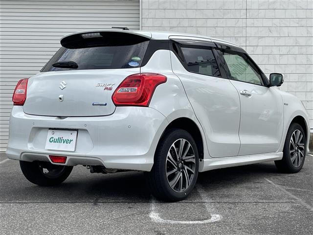 スイフト ハイブリッドRS ワンオーナー 衝突軽減 純正ナビ(AM/FM/CD/DVD/BT/フルセグ)全方位カメラ ETC 社外前後ドライブレコーダー 追従クルーズコントロール 寒冷地仕様 シートヒーター ミラーヒーター(36枚目)