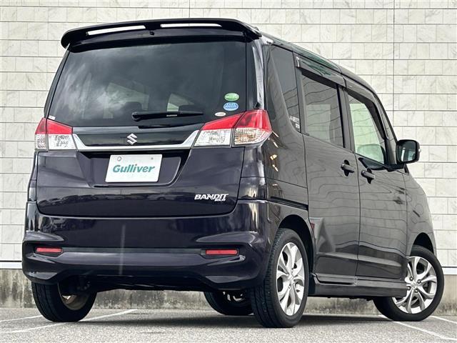 ソリオバンディット ベースグレード 両側パワースライドドア 社外ナビ(ワンセグ、CD/DVD、AM/FM) ステアリングスイッチ スマートキー スペアキー フルフラットシート LEDヘッドライト スタッドレスタイヤ 純正フロアマット(33枚目)