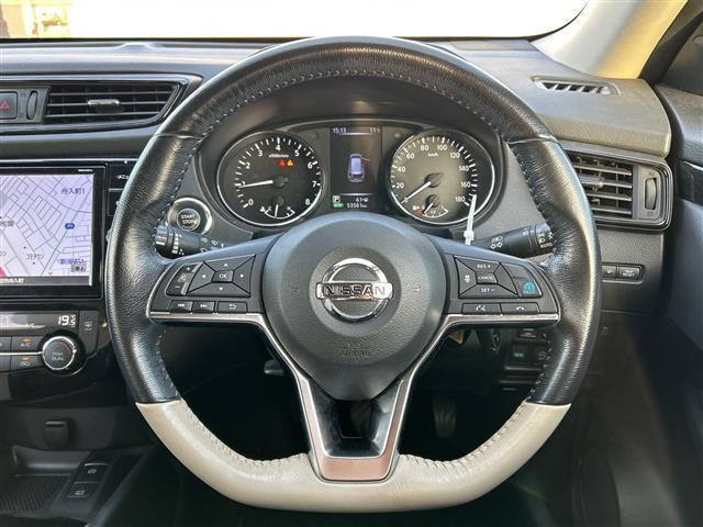 エクストレイル モード・プレミアｉ　ハイコントラストインテリア　衝突軽減　プロパイロット　全方位カメラ　純正ナビ（ＡＭ／ＦＭ／ＣＤ／ＤＶＤ／ＢＴ／フルセグ）ＥＴＣ　デジタルインナーミラー　ドライブレコーダー　追従クルーズコントロール　パワーバックドア　ルーフレール（13枚目）