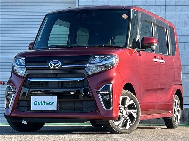 タント カスタムＸ　衝突軽減　全方位カメラ　純正ナビ（ＡＭ／ＦＭ／ＣＤ／ＤＶＤ／ＢＴ／フルセグ）ＥＴＣ　両側パワースライドドア　ドライブレコーダー　アイドリングストップ　ハーフレザーシート　シートヒーター　ＬＥＤライト（32枚目）