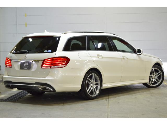 Ｅクラスステーションワゴン Ｅ４００　ステーションワゴン　アバンギャルド　当社買取車両・３３３ｐｓ３．５Ｌツインターボ・３６０°カメラ・ダイヤモンドホワイト・パノラミックルーフ・レーダーセーフティＰＫＧ・パークトロニック・キーレスゴー・前後シートヒーター・パワーバックドア（6枚目）