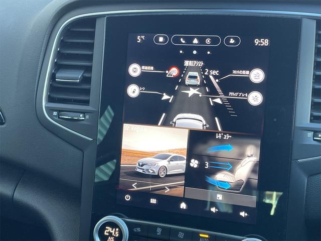 メガーヌ ルノー　スポール　トロフィー　ＥＴＣ２．０　バックカメラ　クリアランスソナー　レーダークルーズ　レーンアシスト　衝突被害軽減システム　レカロシート　ブレンボキャリパー　ＢＯＳＥサウンド　ＬＥＤヘッドランプ　アイドリングストップ（6枚目）