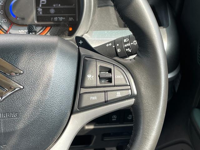 スペーシアギア ハイブリッドＸＺ　ターボ　禁煙車　全方位モニタ用カメラＰＫＧ　アダプティブクルコン　リアＰセンサー　衝突被害軽減ブレーキ　前後誤発進抑制　車線逸脱警報　ＬＥＤオートライト　ターボ　社外８型ナビ　両側パワスラ　前席シートヒーター（5枚目）