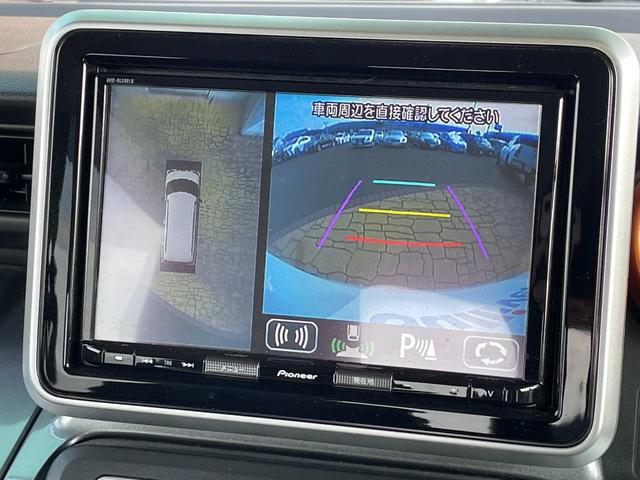 スペーシアギア ハイブリッドＸＺ　ターボ　禁煙車　全方位モニタ用カメラＰＫＧ　アダプティブクルコン　リアＰセンサー　衝突被害軽減ブレーキ　前後誤発進抑制　車線逸脱警報　ＬＥＤオートライト　ターボ　社外８型ナビ　両側パワスラ　前席シートヒーター（8枚目）