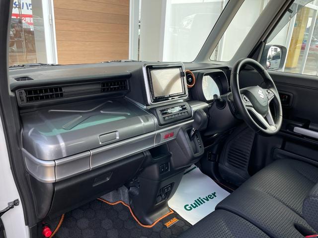 スペーシアギア ハイブリッドＸＺ　ターボ　禁煙車　全方位モニタ用カメラＰＫＧ　アダプティブクルコン　リアＰセンサー　衝突被害軽減ブレーキ　前後誤発進抑制　車線逸脱警報　ＬＥＤオートライト　ターボ　社外８型ナビ　両側パワスラ　前席シートヒーター（21枚目）