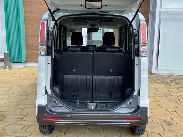 スペーシアギア ハイブリッドＸＺ　ターボ　禁煙車　全方位モニタ用カメラＰＫＧ　アダプティブクルコン　リアＰセンサー　衝突被害軽減ブレーキ　前後誤発進抑制　車線逸脱警報　ＬＥＤオートライト　ターボ　社外８型ナビ　両側パワスラ　前席シートヒーター（27枚目）