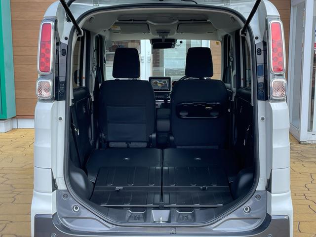 スペーシアギア ハイブリッドＸＺ　ターボ　禁煙車　全方位モニタ用カメラＰＫＧ　アダプティブクルコン　リアＰセンサー　衝突被害軽減ブレーキ　前後誤発進抑制　車線逸脱警報　ＬＥＤオートライト　ターボ　社外８型ナビ　両側パワスラ　前席シートヒーター（28枚目）