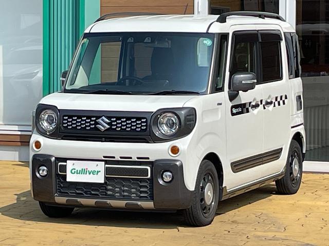 スペーシアギア ハイブリッドＸＺ　ターボ　禁煙車　全方位モニタ用カメラＰＫＧ　アダプティブクルコン　リアＰセンサー　衝突被害軽減ブレーキ　前後誤発進抑制　車線逸脱警報　ＬＥＤオートライト　ターボ　社外８型ナビ　両側パワスラ　前席シートヒーター（30枚目）