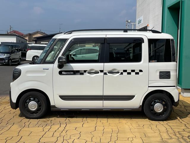 スペーシアギア ハイブリッドＸＺ　ターボ　禁煙車　全方位モニタ用カメラＰＫＧ　アダプティブクルコン　リアＰセンサー　衝突被害軽減ブレーキ　前後誤発進抑制　車線逸脱警報　ＬＥＤオートライト　ターボ　社外８型ナビ　両側パワスラ　前席シートヒーター（31枚目）