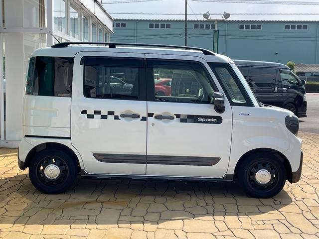 スペーシアギア ハイブリッドＸＺ　ターボ　禁煙車　全方位モニタ用カメラＰＫＧ　アダプティブクルコン　リアＰセンサー　衝突被害軽減ブレーキ　前後誤発進抑制　車線逸脱警報　ＬＥＤオートライト　ターボ　社外８型ナビ　両側パワスラ　前席シートヒーター（33枚目）
