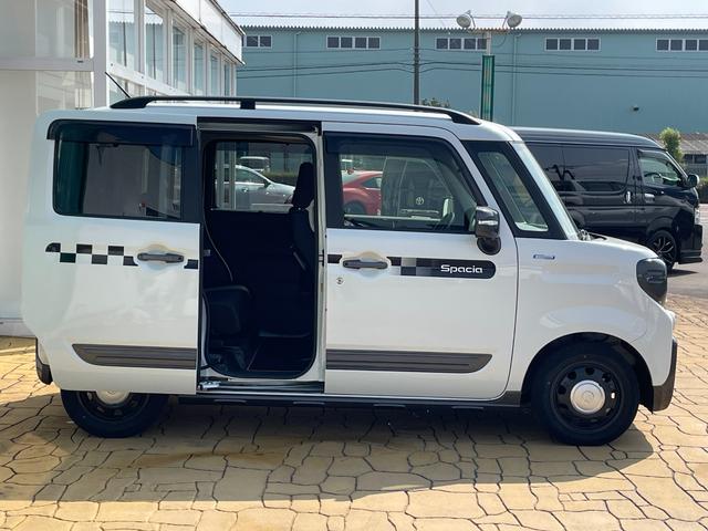 スペーシアギア ハイブリッドＸＺ　ターボ　禁煙車　全方位モニタ用カメラＰＫＧ　アダプティブクルコン　リアＰセンサー　衝突被害軽減ブレーキ　前後誤発進抑制　車線逸脱警報　ＬＥＤオートライト　ターボ　社外８型ナビ　両側パワスラ　前席シートヒーター（34枚目）