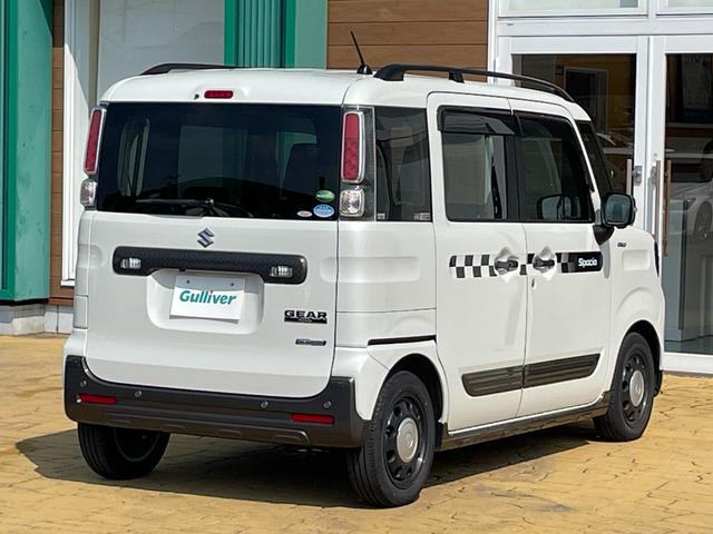 スペーシアギア ハイブリッドＸＺ　ターボ　禁煙車　全方位モニタ用カメラＰＫＧ　アダプティブクルコン　リアＰセンサー　衝突被害軽減ブレーキ　前後誤発進抑制　車線逸脱警報　ＬＥＤオートライト　ターボ　社外８型ナビ　両側パワスラ　前席シートヒーター（35枚目）