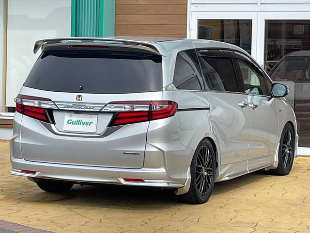 オデッセイハイブリッド ハイブリッド　純正ナビ　フルセグ　両側パワースライドドア　バックカメラ　ビルトインＥＴＣ　ドラレコ　純正フリップダウンモニター　クルコン　ホンダセンシング　革巻きステアリング　パワーシート　スマートキーシステム（40枚目）